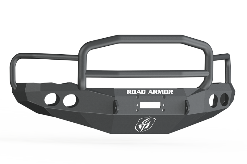 Road Armor 02-05 Dodge 1500 Stealth Front Winch Bumper w/Lonestar Guard - Tex Blk