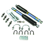 Superlift 73-91 GM 1/2 Ton 4WD Vehicles Solid Axle Dual Steering Stabilizer Kit w/ SS Shocks by BIL