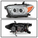 Spyder Signature Toyota Tacoma 16-18 TRD Model Projector Headlights-Chrome (PRO-YD-TT16V1-SEQ-C)