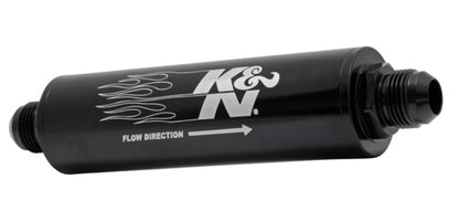 K&N 2in OD x 9in L 10AN 25 Micron In-Line Fuel/Oil Filter