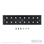 Westin Replacement service kit includes 15.5 inch die stamped step pad and fasteners - Black