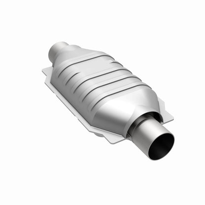 MagnaFlow Univ Cat Conv 2.5in Inlet/Outlet Center/Center Oval 12in Body L x 7in W x 16in Overall L