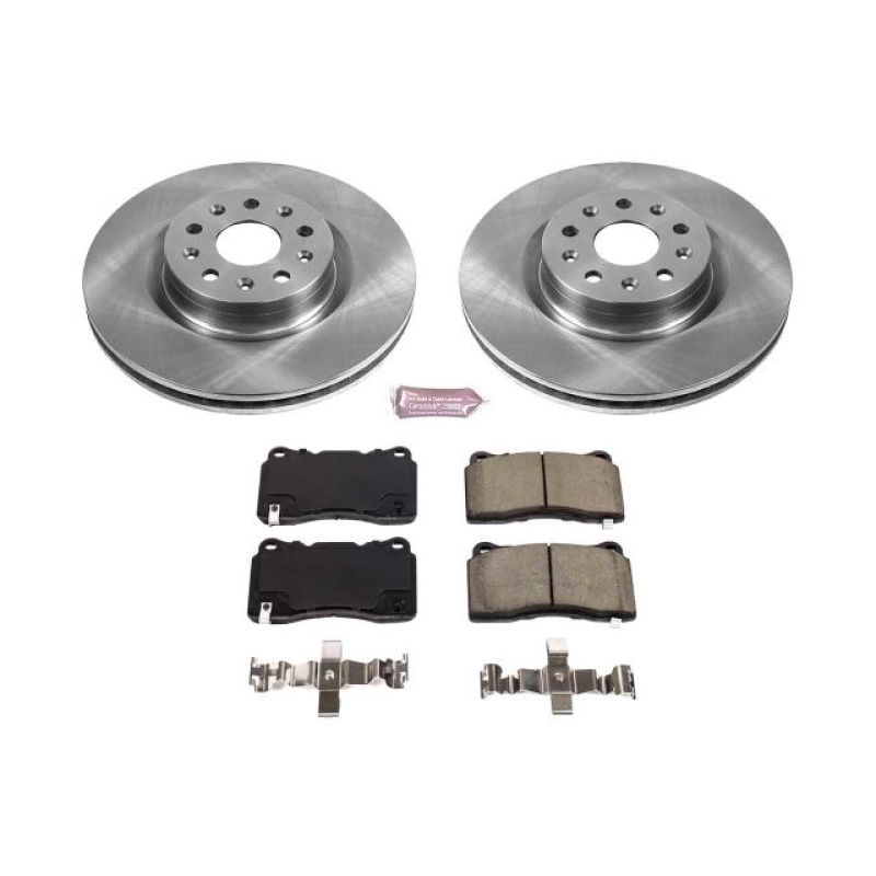 Power Stop 16-17 Cadillac CT6 Front Autospecialty Brake Kit