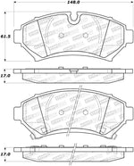 StopTech Street Brake Pads