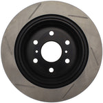 StopTech PowerSlot Chevrolet Avalanche/Silverado/Suburban/Tahoe / GMC Yukon Left Slotted Rear Rotor