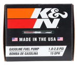 K&N Performance Electric Fuel Pump 1-2 PSI