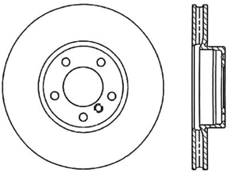 StopTech Slotted & Drilled Sport Brake Rotor