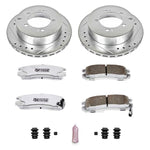 Power Stop 91-96 Dodge Stealth Rear Z26 Street Warrior Brake Kit