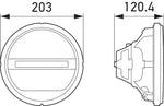 Hella Headlamp INSERT GR 1F8