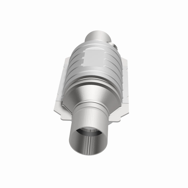 MagnaFlow Univ Cat Conv 2.5in Inlet/Outlet Ctr/Ctr Round 9in Body L x 5.125in W x 13in Overall L