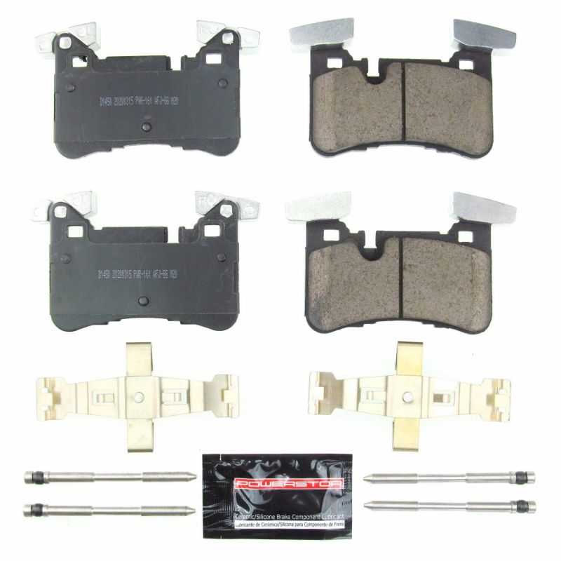 Power Stop 2012 Mercedes-Benz C63 AMG Rear Z23 Evolution Sport Brake Pads w/Hardware