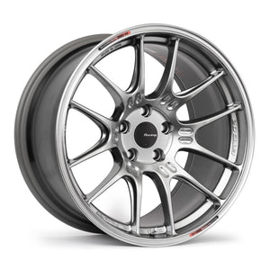 Enkei GTC02 19x10 5x120 40mm Offset 72.5mm Bore Hyper Silver Wheel