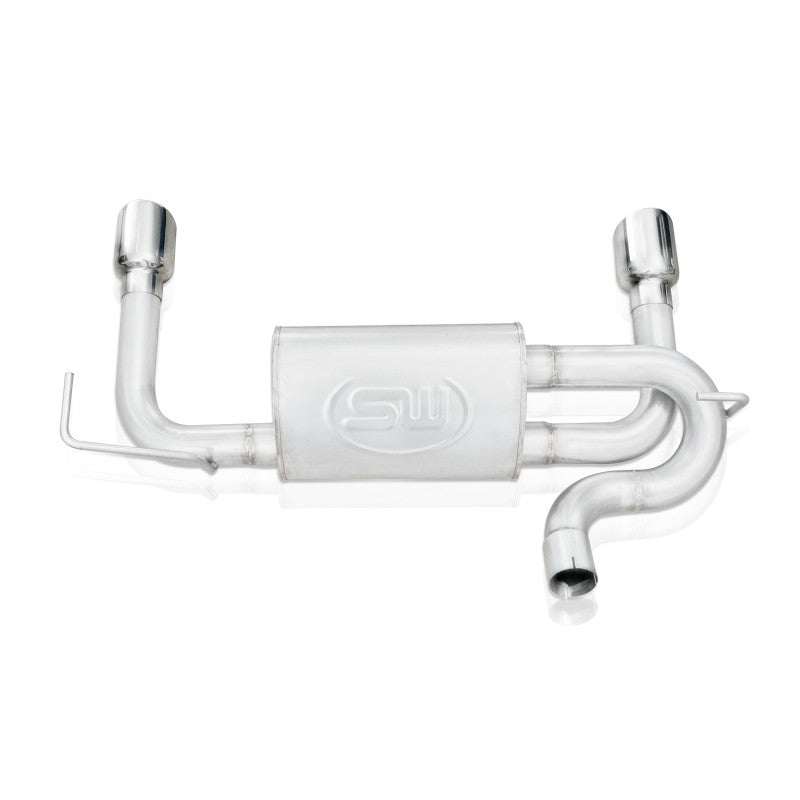 Stainless Works 2007-17 Jeep Wrangler Axle Back Exhaust