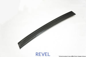 Revel GT Dry Carbon Rear Bumper Applique 15-18 Subaru WRX/STI - 1 Piece