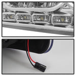 Xtune Dodge Charger 06-10 1Pc LED Crystal Headlights Chrome HD-ON-DCH05-1PC-LED-C