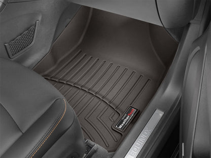 WeatherTech 2022+ Kia Carnival Front FloorLiner - Cocoa