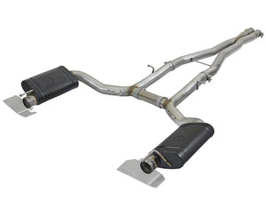 aFe MACH Force-Xp 304 SS Cat-Back Exhaust 15-16 Dodge Challenger V8-5.7L