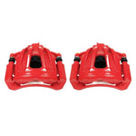 Power Stop 02-07 Jeep Liberty Front Red Calipers w/Brackets - Pair