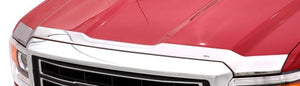 AVS 11-13 Toyota Highlander Aeroskin Low Profile Hood Shield - Chrome