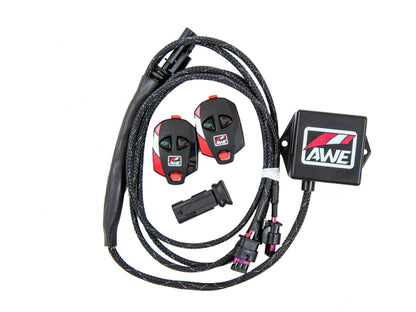 AWE Tuning Ford Focus RS SwitchPath Cat-Back Exhaust - Diamond Black Tips