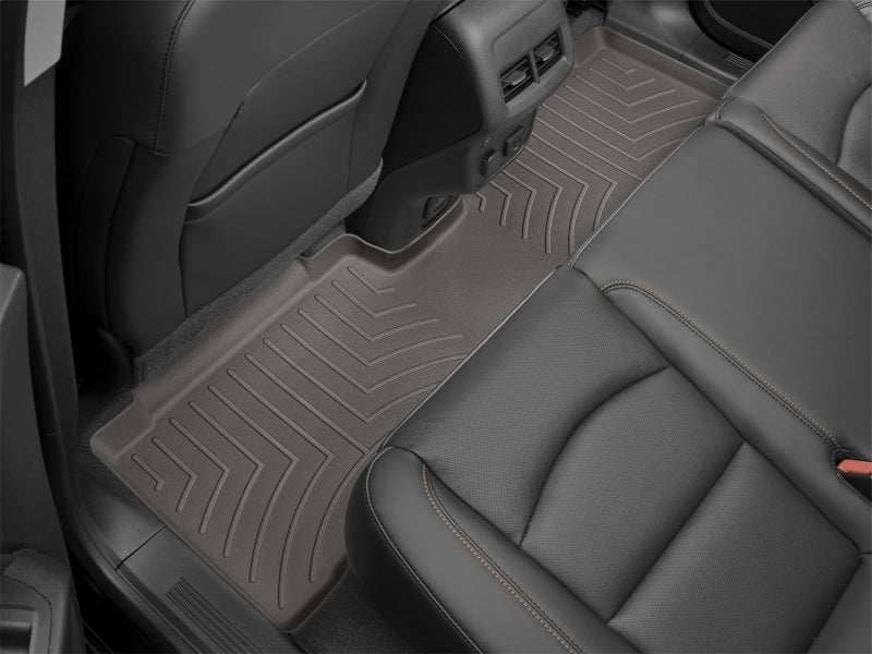 WeatherTech 2018+ Land Rover Range Rover (No 2nd Row Console) Rear FloorLiner - Cocoa
