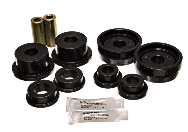 Energy Suspension 84-87 Honda Civic/CRX Black Rear Control Arm Bushing Set (Includes Trailing Arm Bu