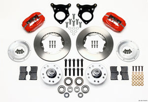 Wilwood Forged Dynalite Front Kit 11.00in Red 87-93 Mustang 5 Lug