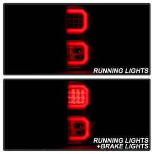 Spyder 04-09 Dodge Durango LED Tail Lights - Chrome ALT-YD-DDU04-LED-C