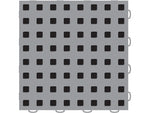 WeatherTech TechFloor - 12in X 12in Tiles - Grey/Black **Order in Qtys of 10