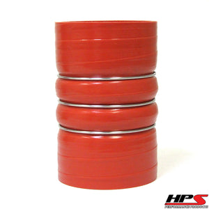HPS Performance Silicone CAC Hump Hose HOTHigh Temp 4-ply Aramid Reinforced4" ID6" Long