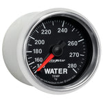 AutoMeter Gauge Water Temp 2-1/16in. 140-280 Deg. F Mechanical Gs