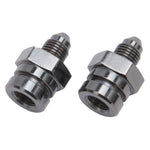 Russell Performance -3 AN SAE Adapter Fitting (2 pcs.) (Black)