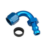 Russell Performance -10 AN Twist-Lok 120 Degree Hose End (15/16in Radius)