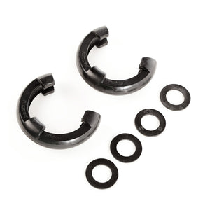 Rugged Ridge Black 7/8in D-Ring Isolator Kit