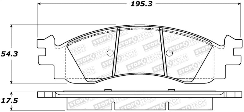 StopTech Street Brake Pads