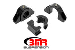 BMR Universal 1.375in Billet Aluminum Sway Bar Mount Mount (Delrin) - Black