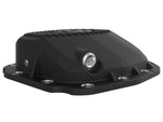 aFe Rear Differential Cover (Black Machined; Pro Series); 15-19 Ford F-150 V6-2.7L (t) (12-Bolt)