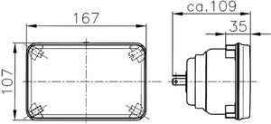 Hella Headlamp EINS FH GN MGS12 1KB