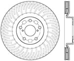 StopTech 12-15 Lexus IS350 Cross Drilled Right Front Rotor