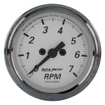 AutoMeter American Platinum 2-1/16in 7K RPM In-Dash Tachometer Gauge