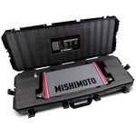 Mishimoto Universal Carbon Fiber Intercooler - Gloss Tanks - 525mm Silver Core - S-Flow - G V-Band