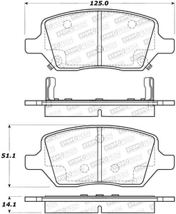 StopTech Street Brake Pads