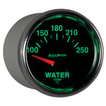 Autometer GS 52mm 100-250 Deg F Short Sweep Electronic Water Temperature Gauge