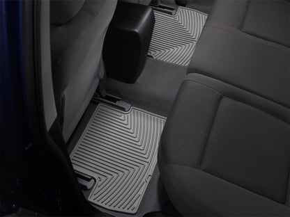 WeatherTech 06-12 BMW 3-Series Rear Rubber Mats - Grey