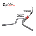 Diamond Eye KIT 4in TB MFLR RPLCMENT PIPEDUALALUM94-97 5 7 3L F250/F350 PWRSTROKE NFS