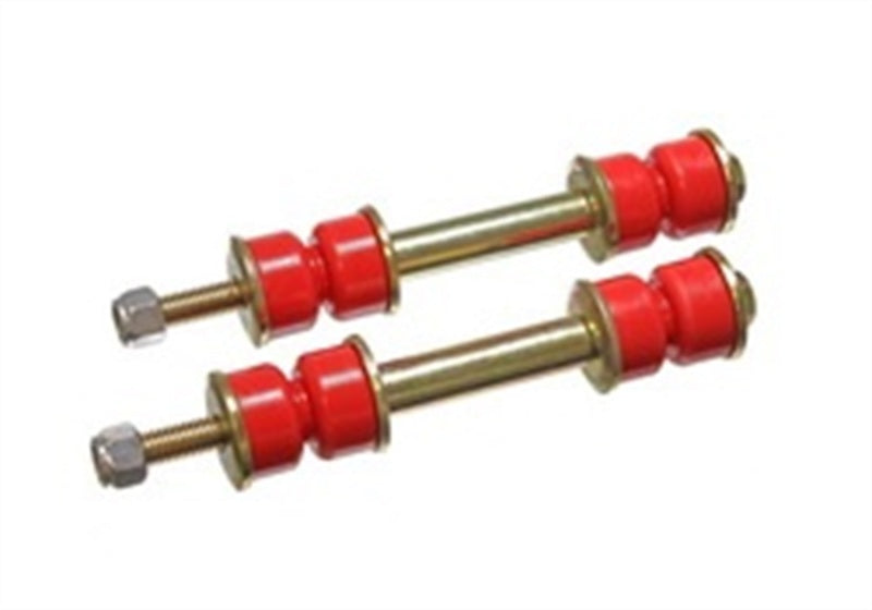 Energy Suspension Universal 2-3/8 Inch Red Front/Rear Sway Bar Fixed Length End Links w/ Hardware