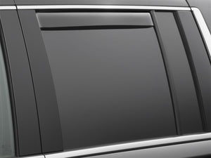 WeatherTech 16-19 Chevrolet Cruze Rear Side Window Deflectors - Dark Smoke