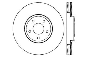 StopTech 08-09 Infiniti EX35 / 05-08 G35 / 09 G37 / 06-09 M35/M45 Drilled Left Front Rotor