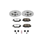 Power Stop 14-19 Jeep Cherokee Rear Z36 Truck & Tow Brake Kit