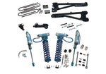 Superlift 08-10 Ford F-250/F-350 SD 4WD 4in Lift Kit w/Repl Radius Arms & King Coilovers Rear Shocks